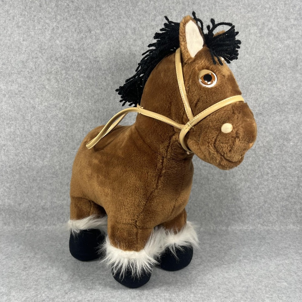 VTG Cabbage Patch Kids Plush Pony Horse‎ 1984 Brown Coleco Appalachian Artworks